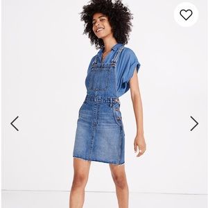 Madewell Denim Overall Dress size 2